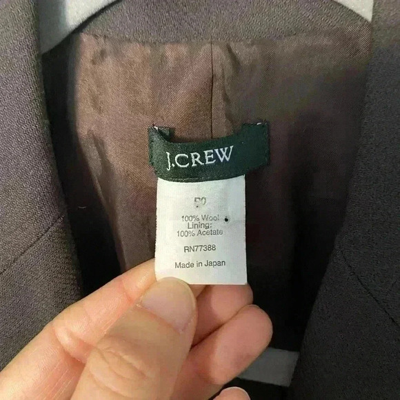 J. Crew Blazer, Rich Chocolate Brown, petite - Picture 4 of 6